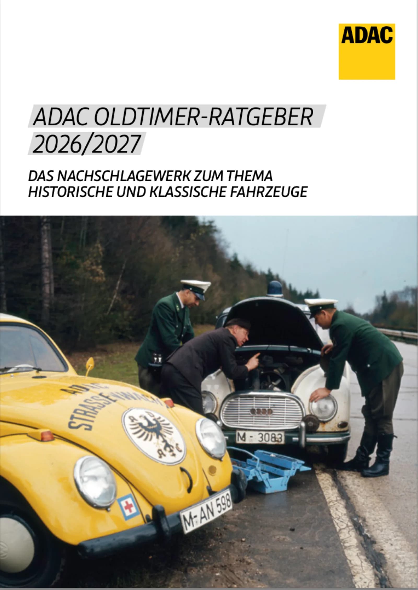 Saisonstart 2026: Der neue ADAC Oldtimer-Ratgeber ist da – Jetzt exklusiv im Mitgliederbereich!